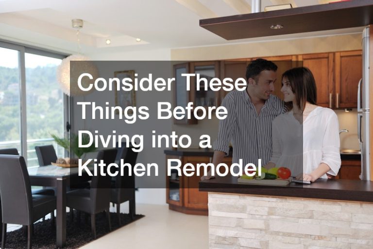 Consider These Things Before Diving into a Kitchen Remodel